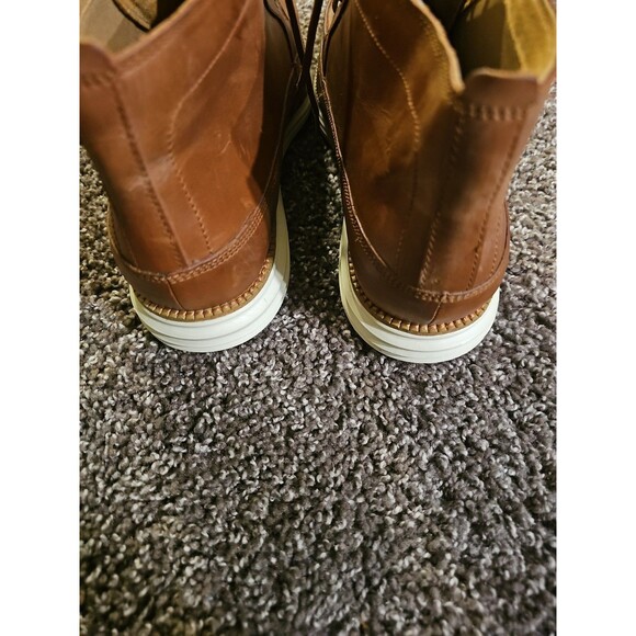 Cole Haan Lunargrand Mens Size 11.5 M Brown Leather Moc Toe Chukka Ankle Boots main image 6